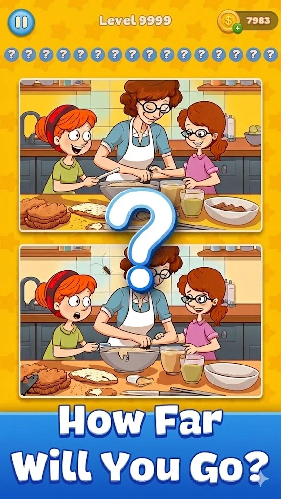 Spot Differences: find it! screenshot