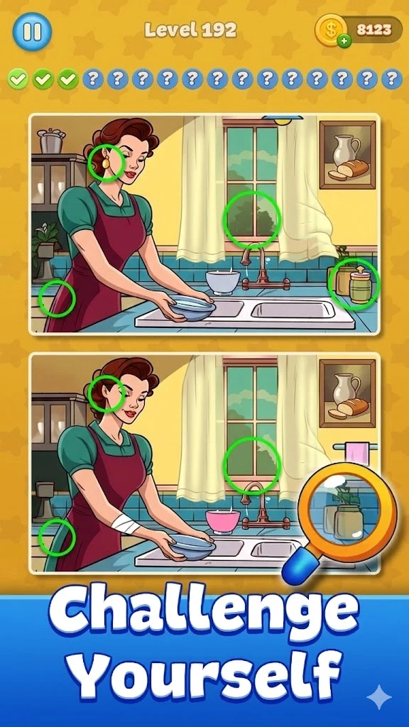 Spot Differences: find it! screenshot