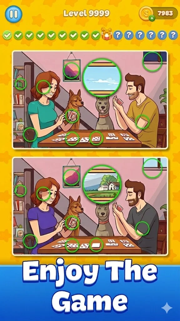 Spot Differences: find it! screenshot